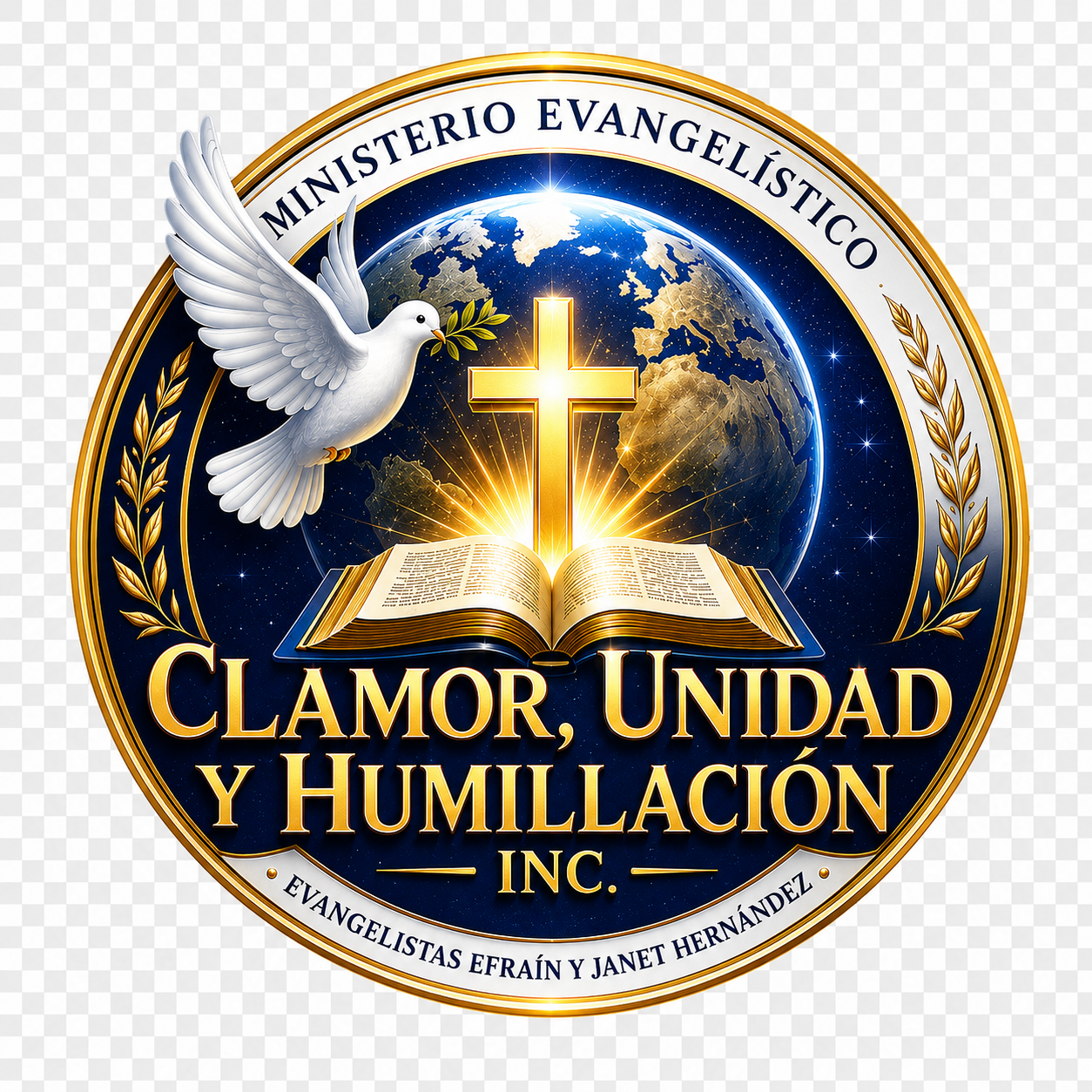 Logo Ministerio Clamor, Unidad y Humillación Inc.